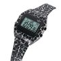 Adidas Unisex Uhr DIGITAL TWO Edelstahl schwarz AOST26032