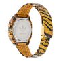 Adidas Unisex Uhr DIGITAL TWO Edelstahl schwarz-gold AOST26033
