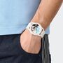 Adidas Unisex Uhr GAME THREE Silikon wei� AOSY26013