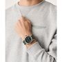 ASTON MARTIN Herren Uhr Chrono Armbanduhr AML THRILL MTRH2S604 Silikon