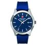 Swiss Alpine Military Herren Uhr Analog Quarz 7055.1835SAM Silikon