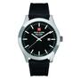 Swiss Alpine Military Herren Uhr Analog Quarz 7055.1837SAM Silikon