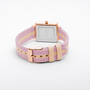 Esprit Damen Uhr Armbanduhr STRIPES Edelstahl Textil H.88875184