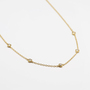 Esprit Damen Kette Halskette Silber goldfarben S.88672801