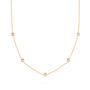 Esprit Damen Kette Halskette Silber goldfarben S.88672801