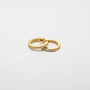 Esprit Damen Ohrringe Creolen Silber goldfarben S.88675894