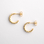 Esprit Damen Ohrringe Ohrstecker Silber goldfarben S.88774108