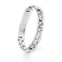 s.Oliver Jewel Herren Armband Identarmband Edelstahl silber 2026005