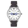 Aristo Herren Messerschmitt Uhr Fliegeruhr M-35W-Q Leder