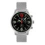 Aristo Herren Messerschmitt Uhr Flieger Chronograph ME-3H205R12-M Edelstahl