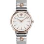 Versace Damen Uhr Armbanduhr V-Circle VE8105022 Edelstahl