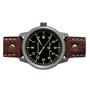 Aristo Herren Messerschmitt Uhr Fliegeruhr ME-3H6554 Leder