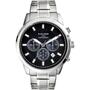s.Oliver Herren Uhr Armbanduhr Chronograph Edelstahl Silber SO-4406-MC