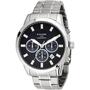 s.Oliver Herren Uhr Armbanduhr Chronograph Edelstahl Silber SO-4406-MC
