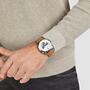 s.Oliver Herren Uhr Armbanduhr Chronograph Leder SO-4407-LC