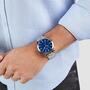 s.Oliver Herren Uhr Armbanduhr Edelstahl Silber SO-4413-MQ