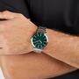 s.Oliver Herren Uhr Armbanduhr Edelstahl Silber SO-4414-MQ