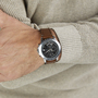 s.Oliver Herren Uhr Armbanduhr Multifunktion Leder SO-4418-LM