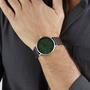 s.Oliver Herren Uhr Armbanduhr Leder SO-4441-LQ