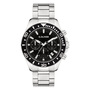 s.Oliver Herren Uhr Armbanduhr Chronograph Edelstahl Silber SO-4451-MC