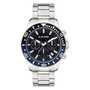 s.Oliver Herren Uhr Armbanduhr Chronograph Edelstahl Silber SO-4452-MC