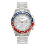 s.Oliver Herren Uhr Armbanduhr Chronograph Edelstahl Silber SO-4453-MC