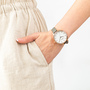 s.Oliver Damen Uhr Armbanduhr Leder SO-3659-LQ