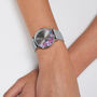 s.Oliver Damen Uhr Armbanduhr Silikon SO-3707-PQ