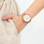 s.Oliver Damen Uhr Armbanduhr Leder SO-3838-MQ