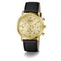 Guess Herren Uhr Armbanduhr Chronograph CASSIAN GW1154G2 Leder