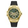 Guess Herren Uhr Armbanduhr Multifunktion CARVER GW1132G8 Silikon