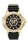 Philipp Plein Herren Uhr Analog Quarz HIGH-CONIC PWBHA0226 Silikon