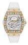 Philipp Plein Damen Uhr Automatik THE SKELETON BAGUETTES PWJHA0326 Leder