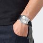 Adidas Unisex Uhr CITY TECH SQUARE Silikon schwarz AOFH26513