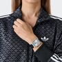 Adidas Unisex Uhr CITY TECH SQUARE Silikon schwarz AOFH26513