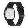Adidas Unisex Uhr CITY TECH SQUARE Silikon schwarz AOFH26514