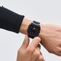 Adidas Unisex Uhr CITY TECH SQUARE Silikon schwarz AOFH26514