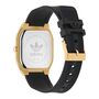 Adidas Unisex Uhr CITY TECH SQUARE Silikon schwarz AOFH26515
