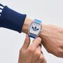 Adidas Unisex Uhr CITY TECH FIVE Kunststoff transparent AOFH26529
