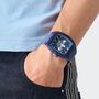 Adidas Unisex Uhr CITY TECH FIVE Kunststoff blau AOFH26530