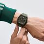 Adidas Unisex Uhr CITY TECH FIVE Kunststoff gr�n AOFH26531