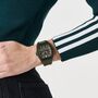 Adidas Unisex Uhr CITY TECH FIVE Kunststoff gr�n AOFH26531