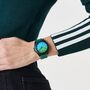 Adidas Unisex Uhr PROJECT FOUR GRFX Kunststoff gr�n AOST26511