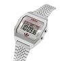Adidas Unisex Uhr DIGITAL TWO Edelstahl silber AOST26522