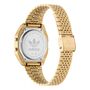 Adidas Unisex Uhr DIGITAL TWO Edelstahl gold AOST26523