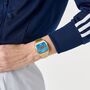 Adidas Unisex Uhr DIGITAL TWO Edelstahl gold AOST26523