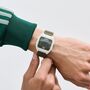 Adidas Unisex Uhr DIGITAL TWO Kunststoff schwarz AOST26525