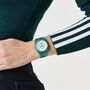 Adidas Unisex Uhr PROJECT TWO Kunststoff gr�n AOST26533