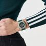 Adidas Unisex Uhr Digital CITY TECH FOUR Kunststoff beige AOST26535