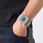 Adidas Unisex Uhr Digital CITY TECH FOUR Kunststoff grau AOST26536